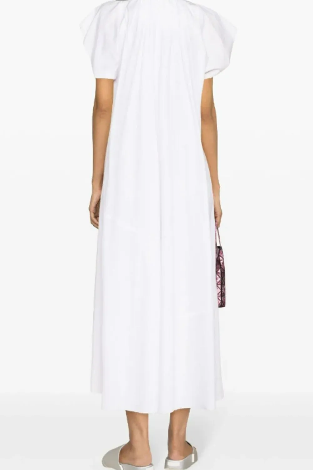 Almond White Dress