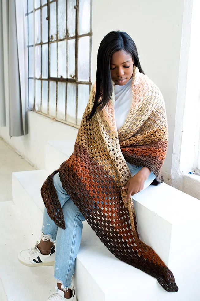 Cal Shawl Recipe (Crochet)