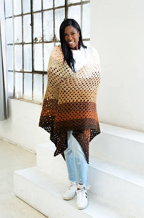 Cal Shawl Recipe (Crochet)