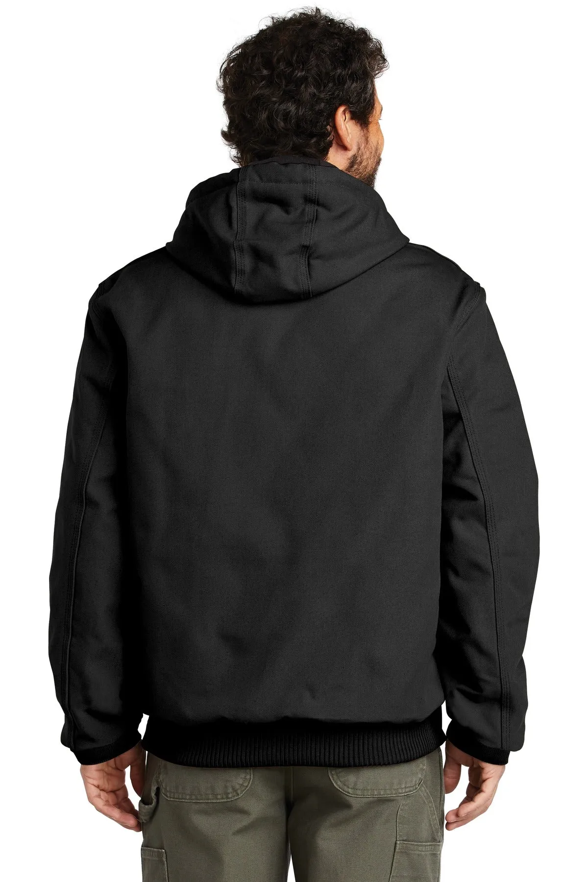 Carhartt ® Quilted-Flannel-Lined Duck Active Jac. CTSJ140