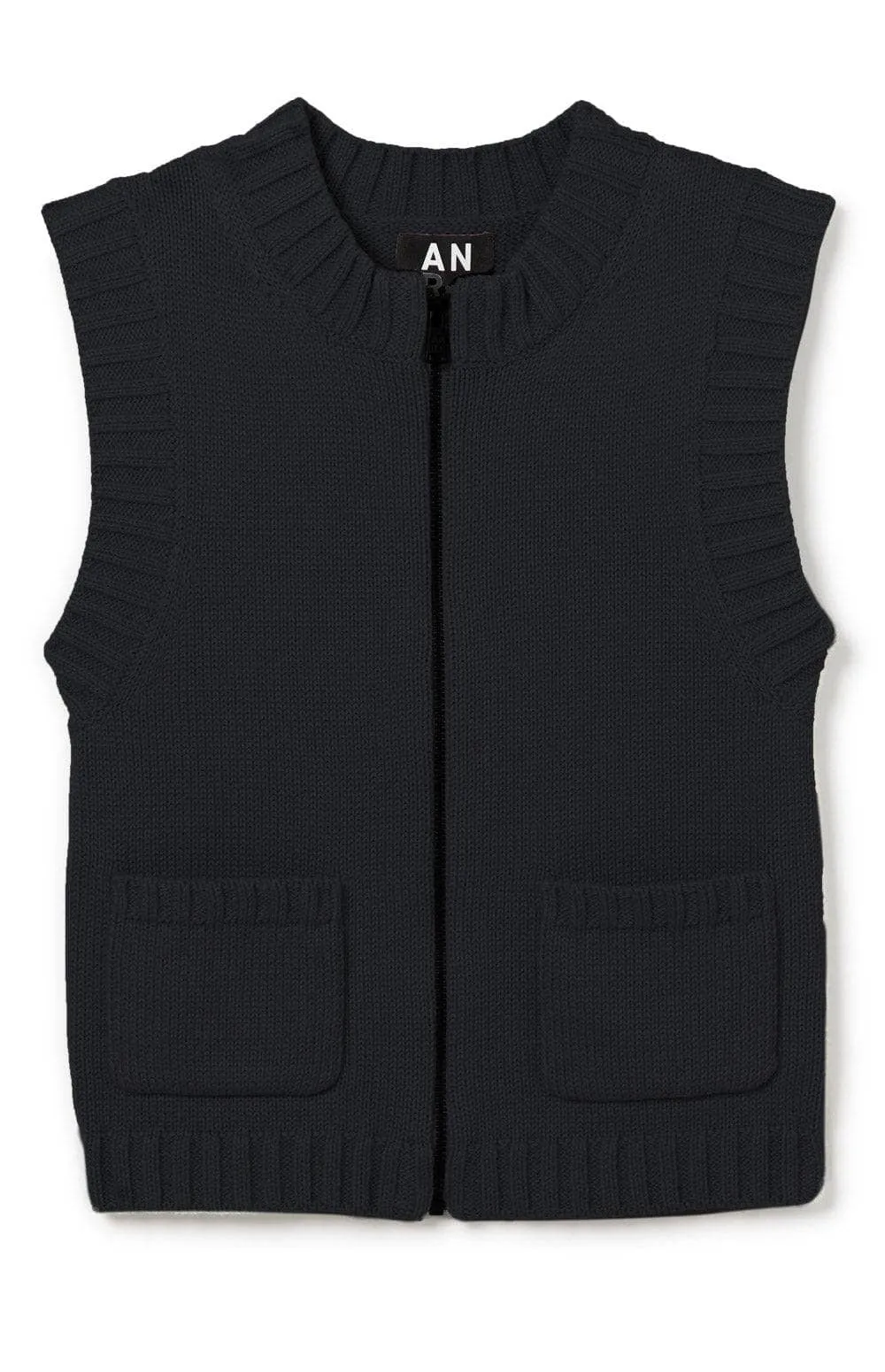 Cartsen Sweater Vest | Black