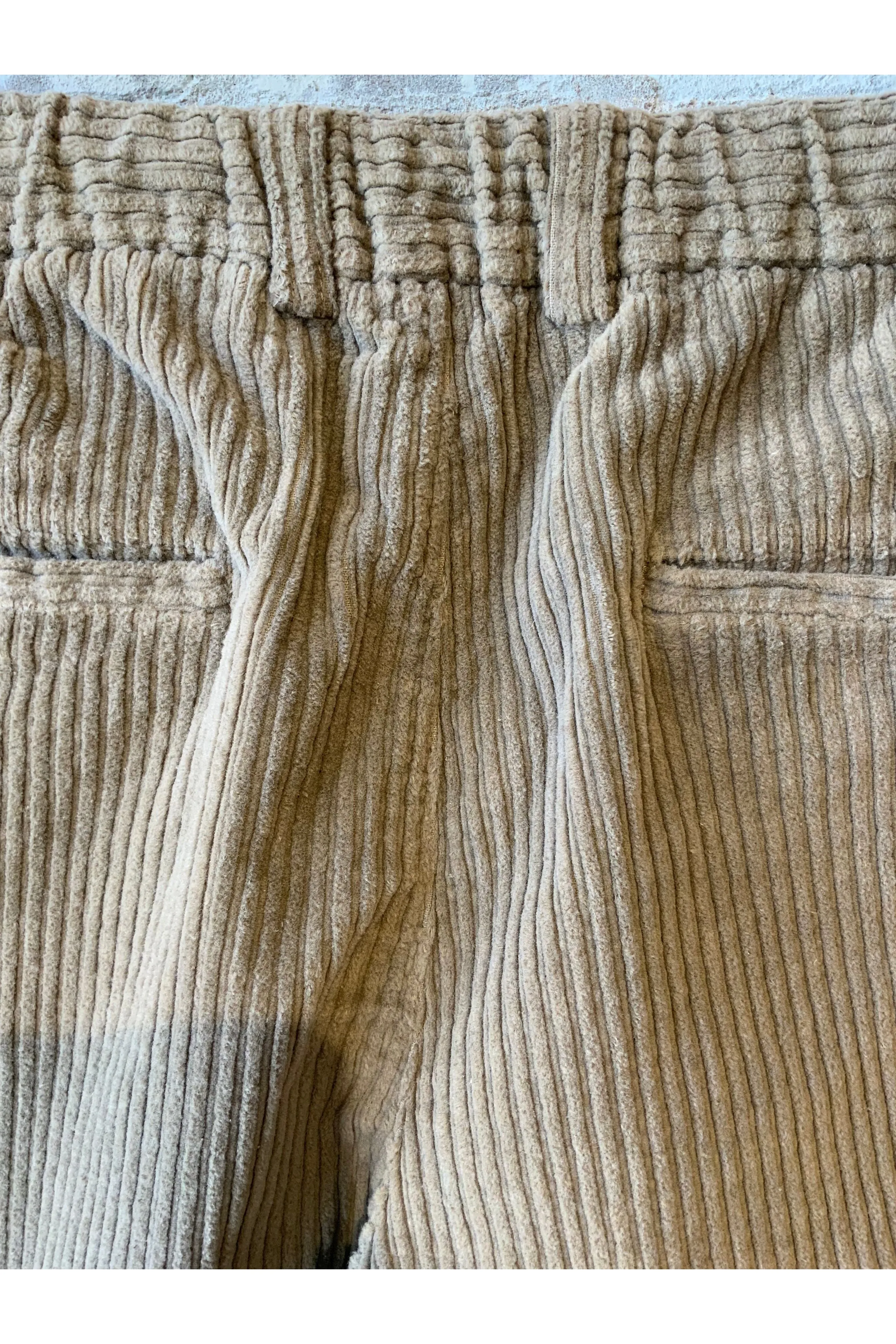 Corduroy Jogger - Taupe