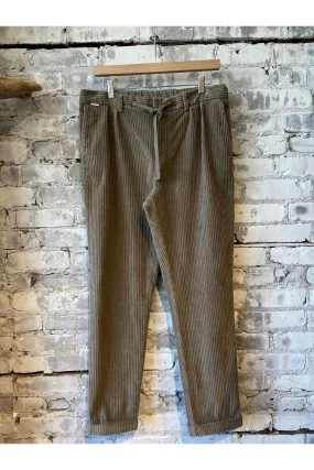 Corduroy Jogger - Taupe