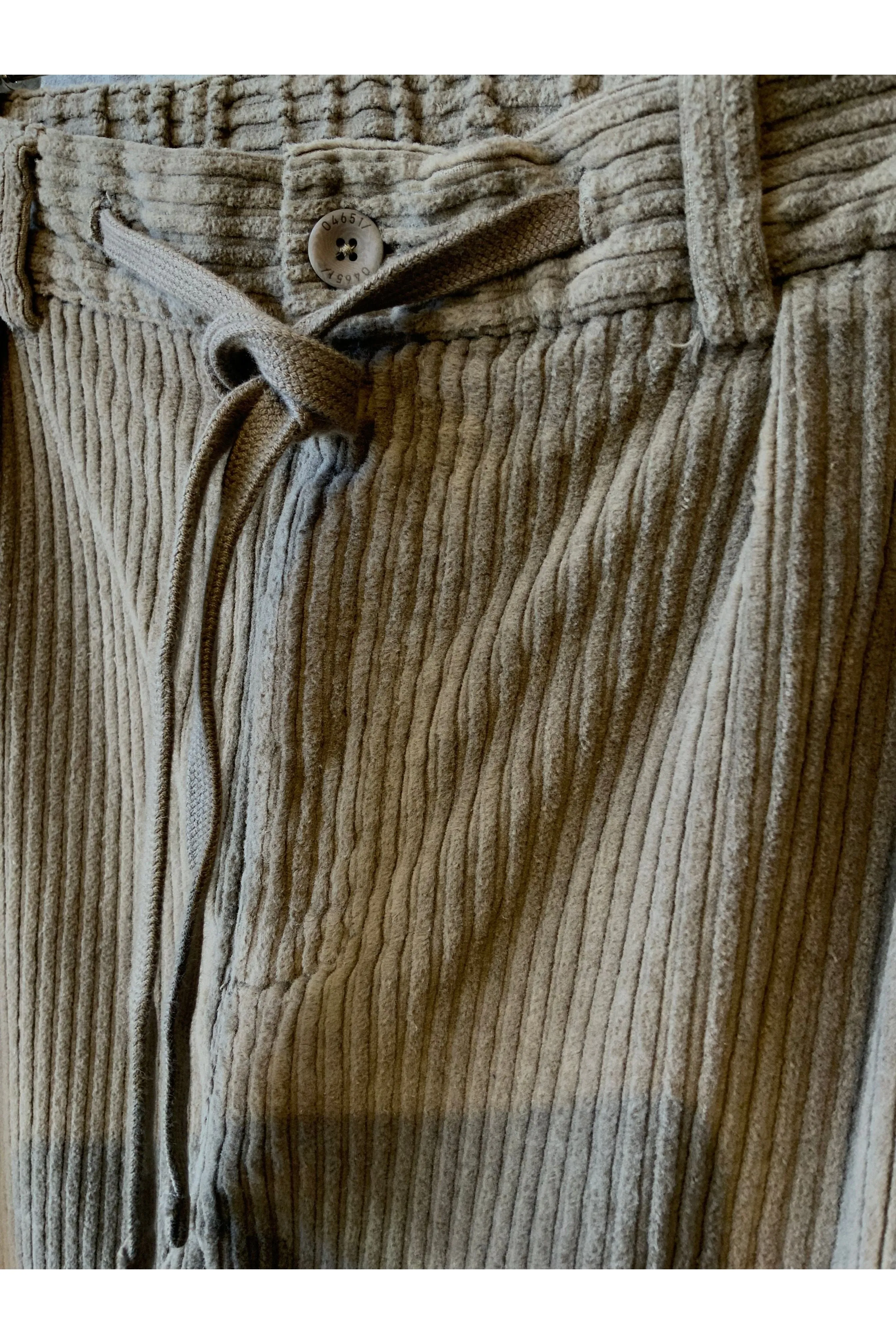 Corduroy Jogger - Taupe