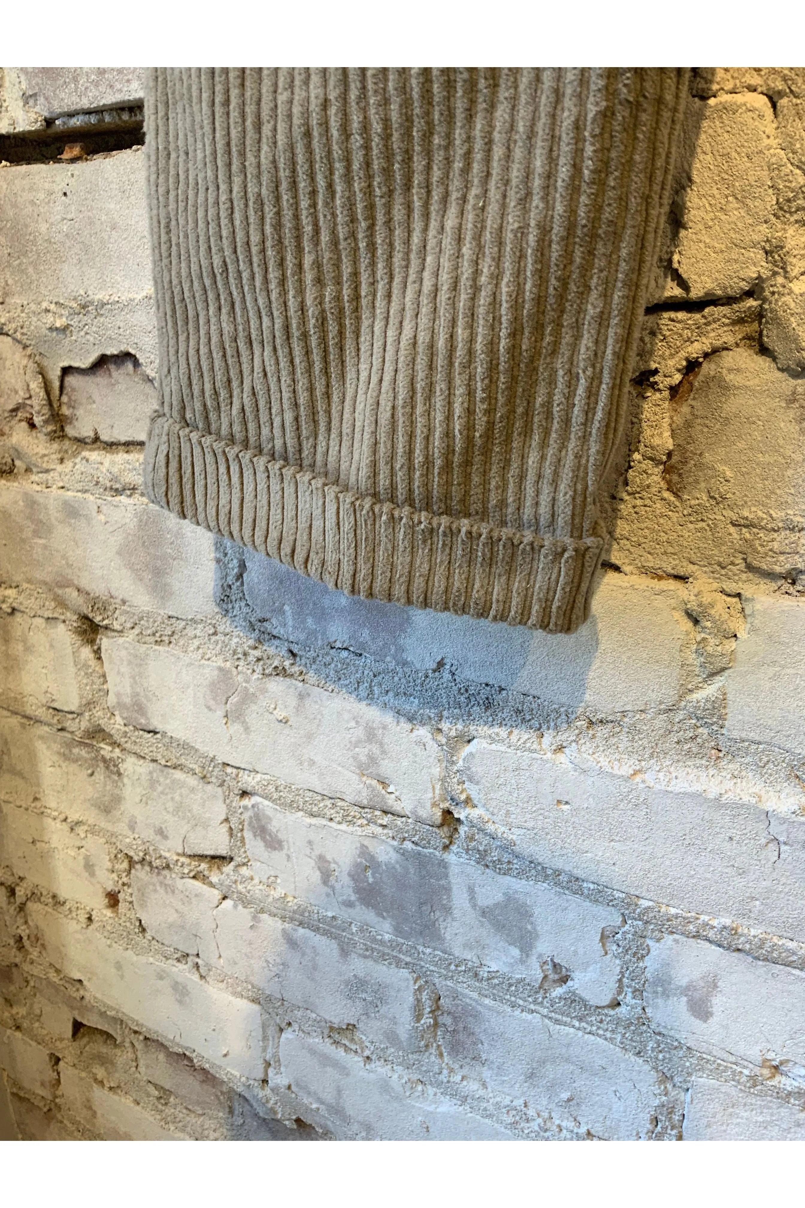 Corduroy Jogger - Taupe