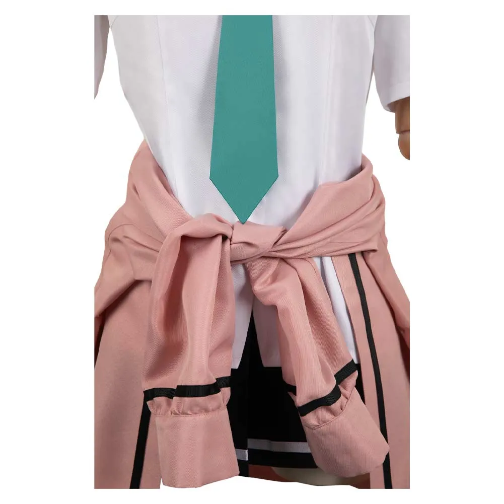 Days with My Stepsister Saki Ayase Women Pink Outfit Party Carnival Halloween Cosplay Costume