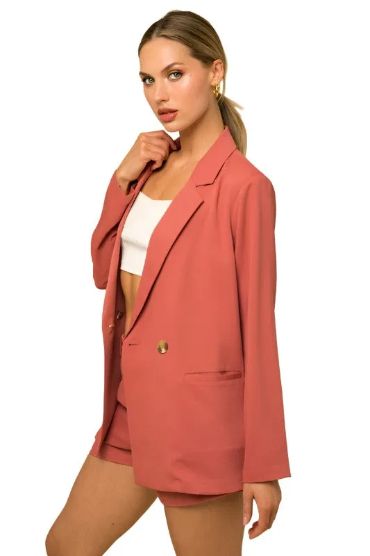 Double Breasted Blazer