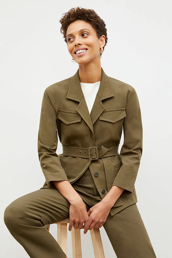 Emalis Jacket - Eco Better Than Denim :: Oregano