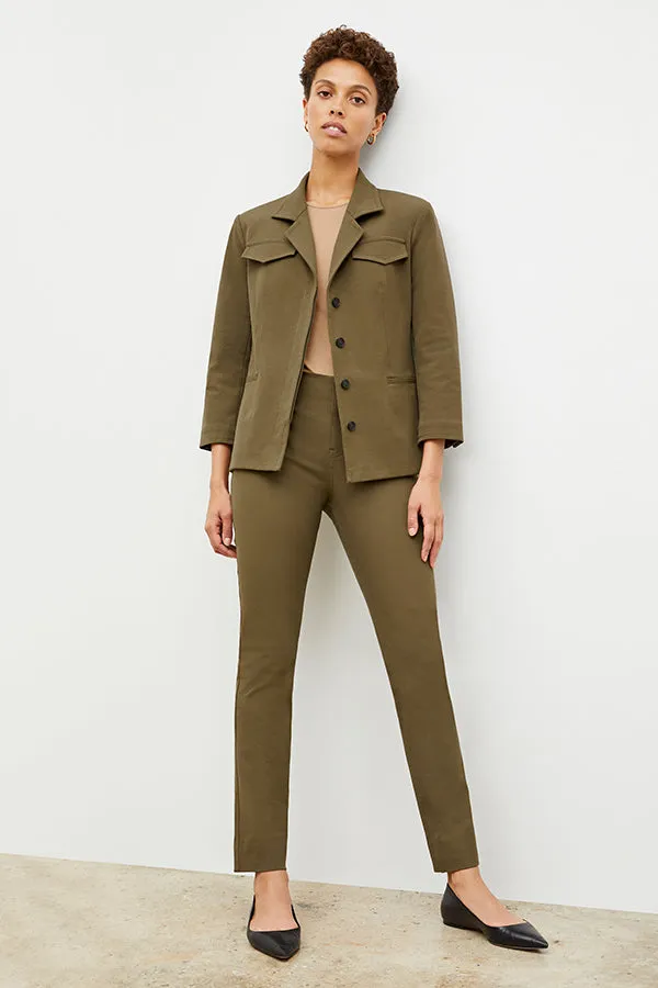 Emalis Jacket - Eco Better Than Denim :: Oregano