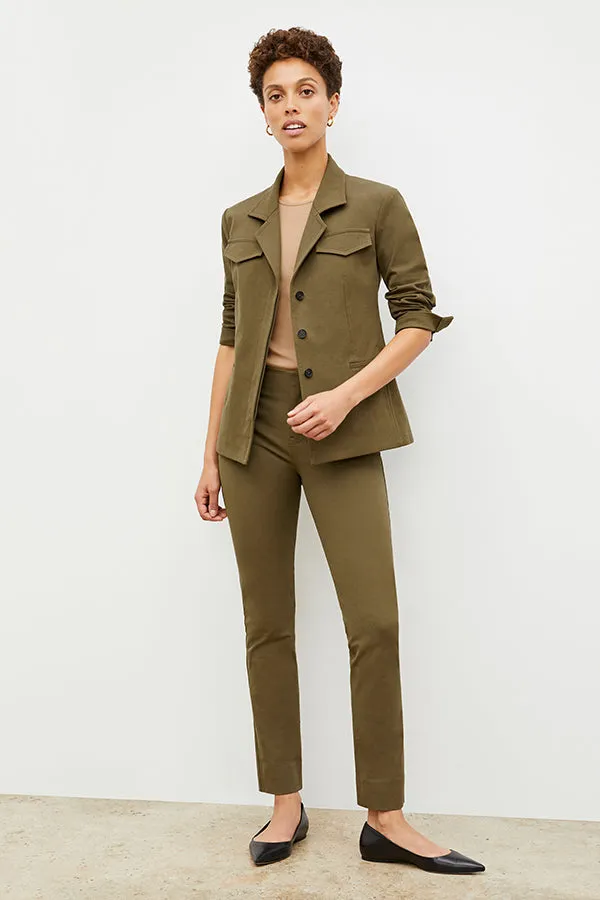 Emalis Jacket - Eco Better Than Denim :: Oregano
