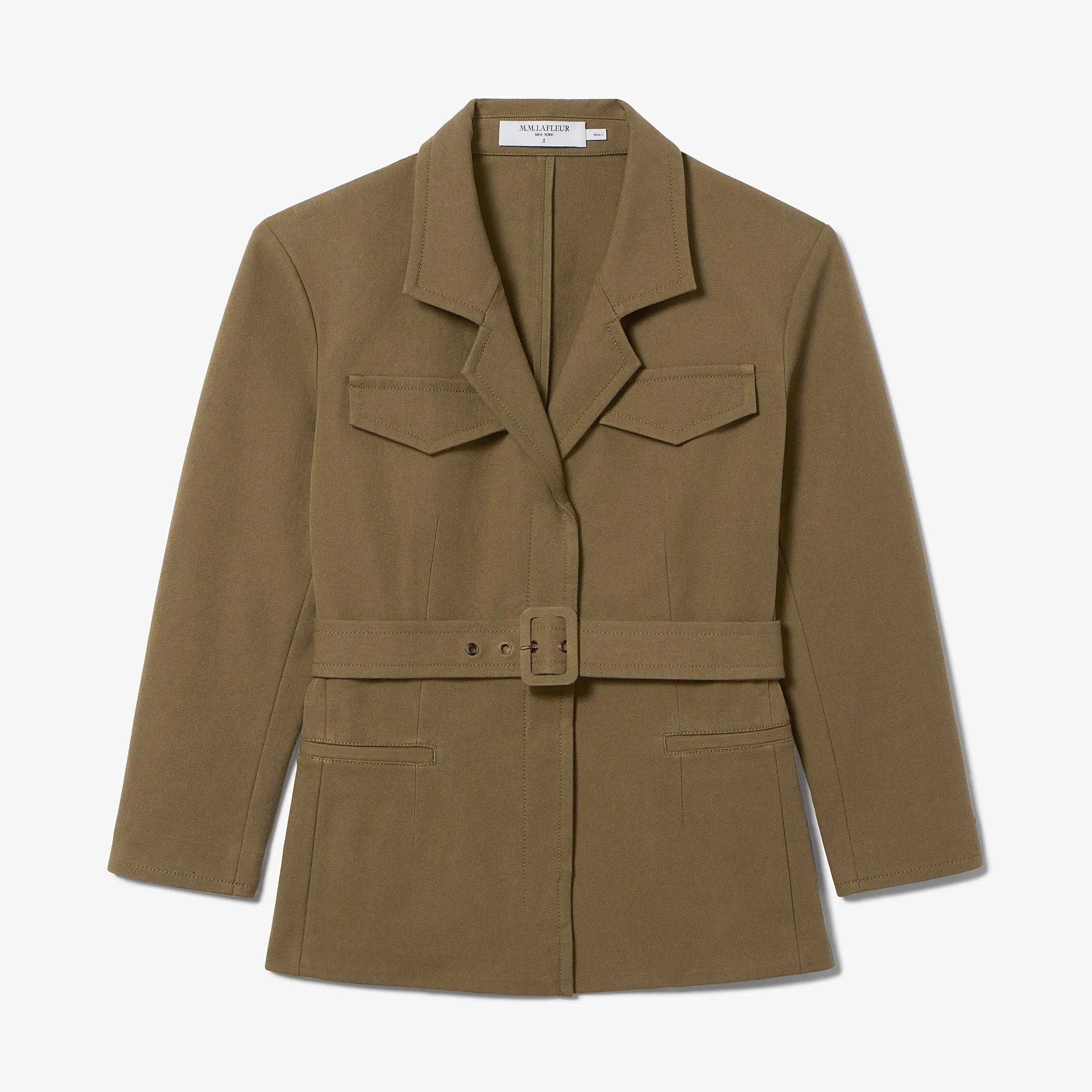 Emalis Jacket - Eco Better Than Denim :: Oregano