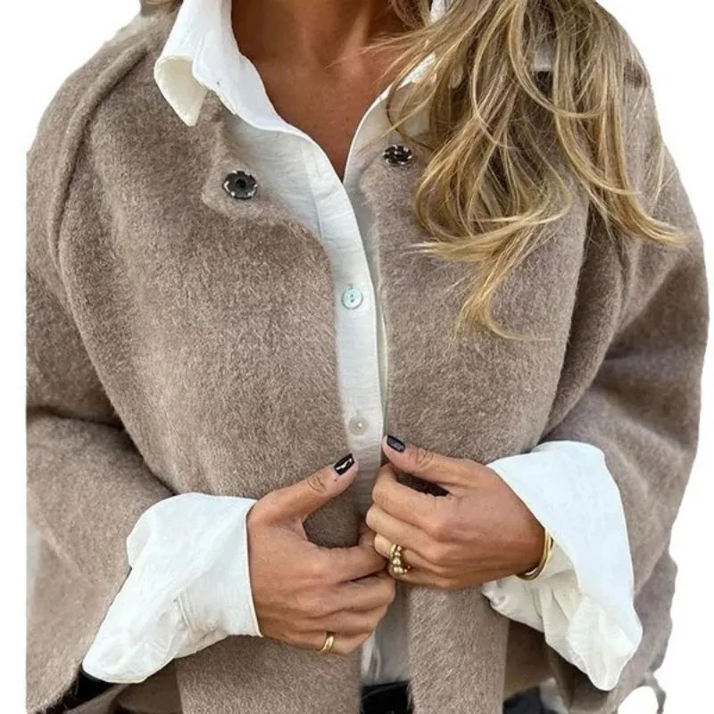 Florence - Flare Sleeve Fashion Short Coat