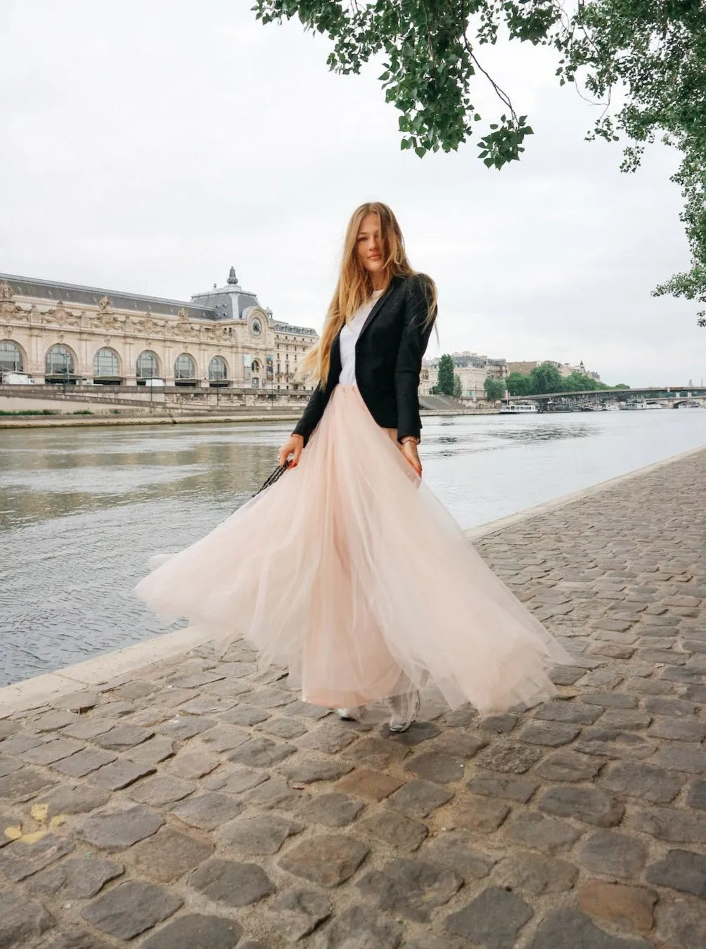 Gala Powder Tulle skirt