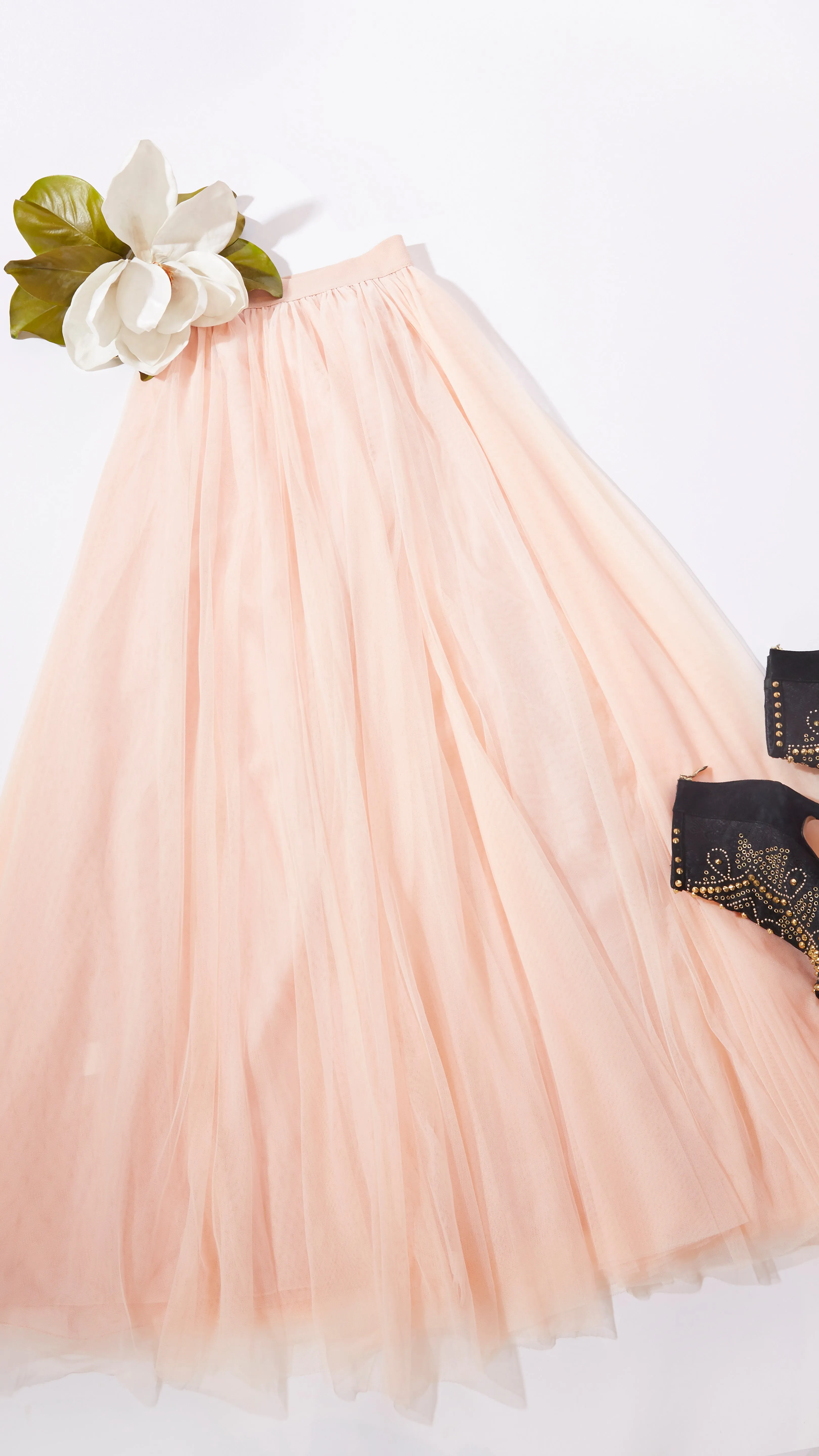 Gala Powder Tulle skirt