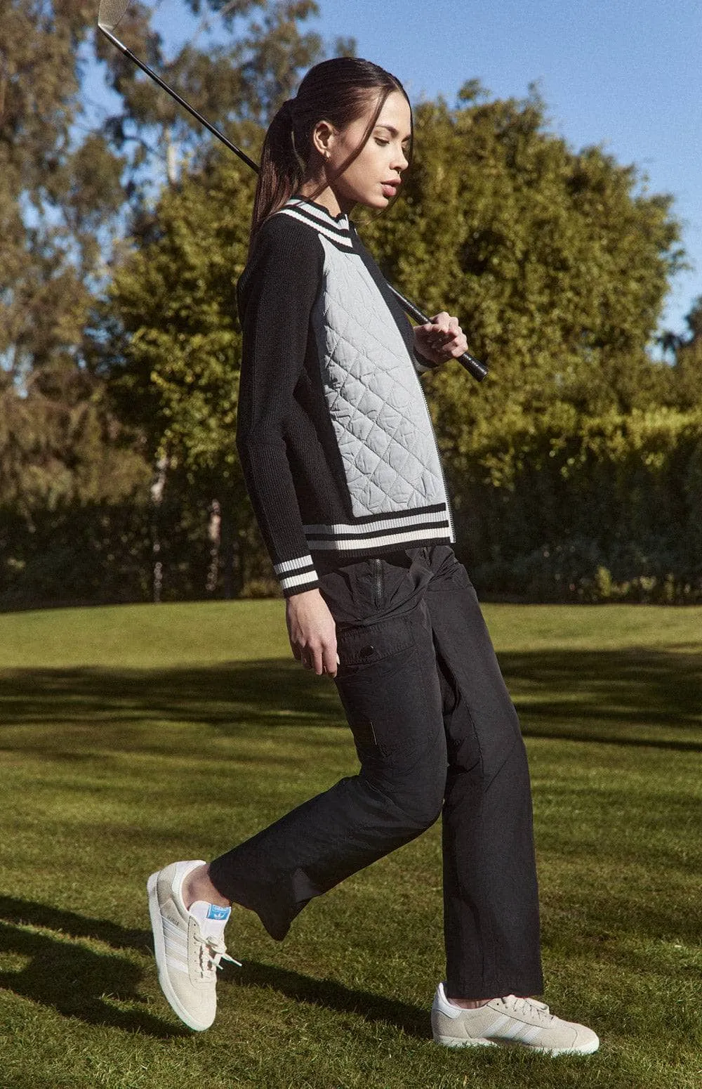 Harlow Quilted Jacket | Silver