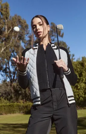Harlow Quilted Jacket | Silver