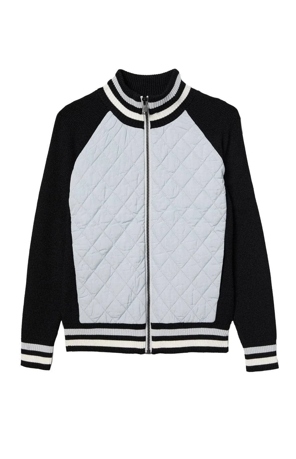 Harlow Quilted Jacket | Silver