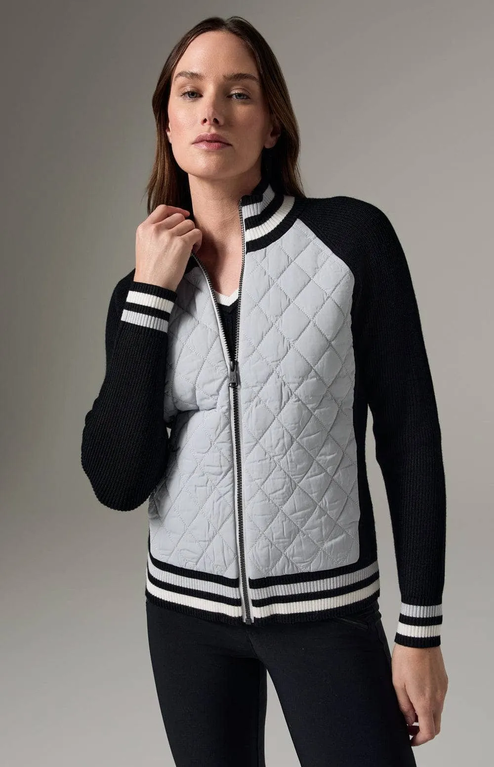 Harlow Quilted Jacket | Silver