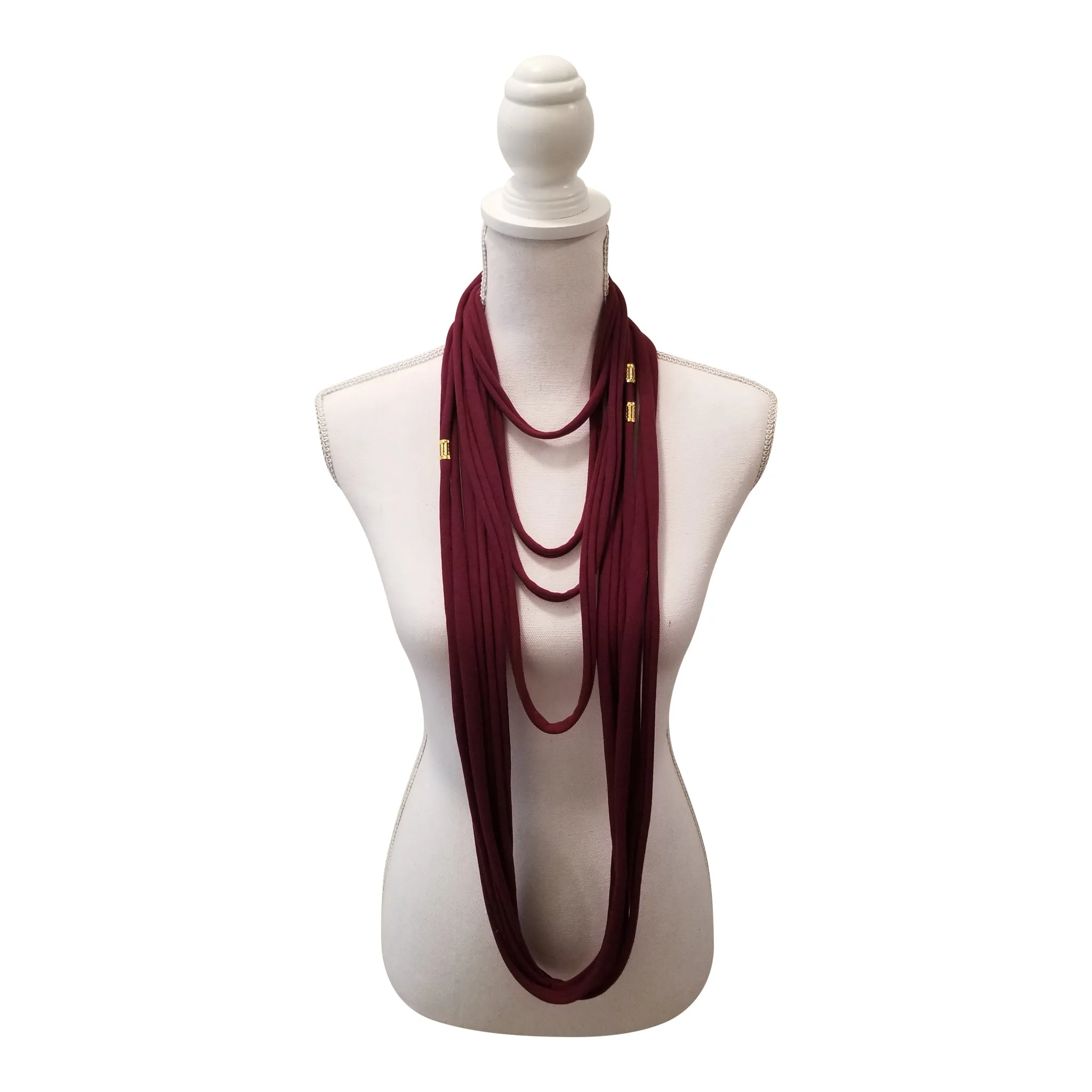 Jersey Knit Scarf/ Necklace