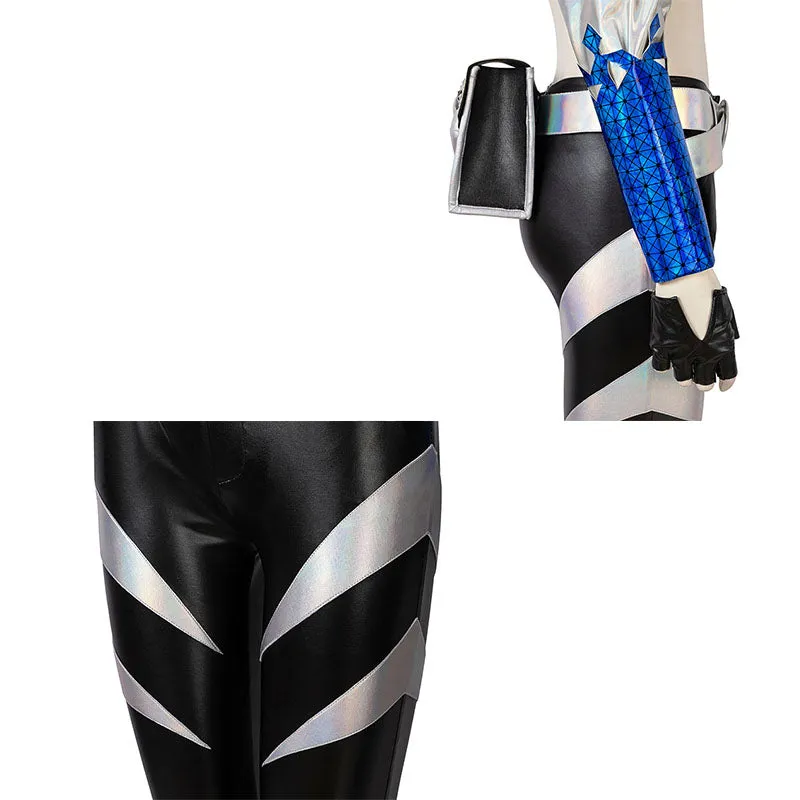 KDA Akali Cosplay League Of Legends LOL Costume Sexy Bodysuit Uniform