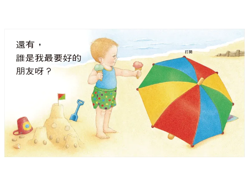 Little Baby's Lift-the-Flap Board Books (Set of 4) • 小寶寶翻翻書（上床囉 好朋友 衣服 小寶寶 共4冊）