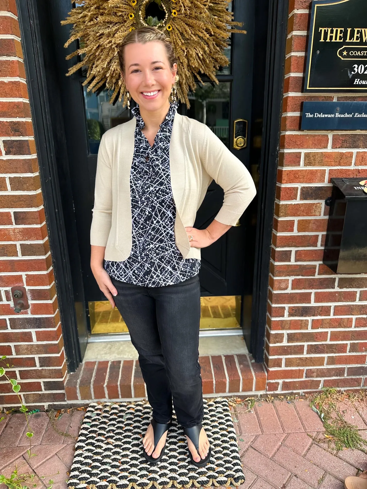 Lulu B Stone Cardigan Sweater