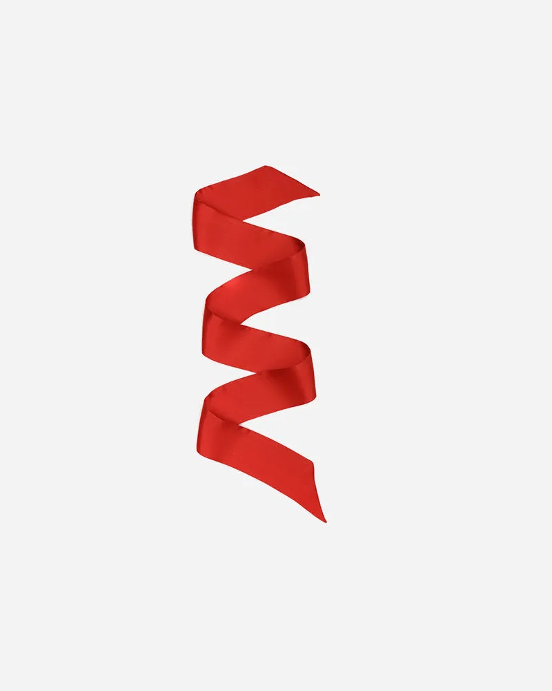 Manner Market - The Brigitte Skinny Scarf in Cherry