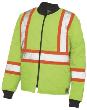 Men's Work King Hi-Visibility Quilted Jacket