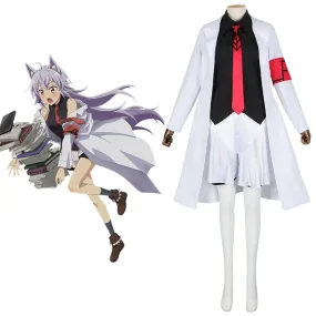 Miss Kuroitsu from the Monster Development Department Wolf Bete Cosplay Costume Outfits Halloween Carnival Suit