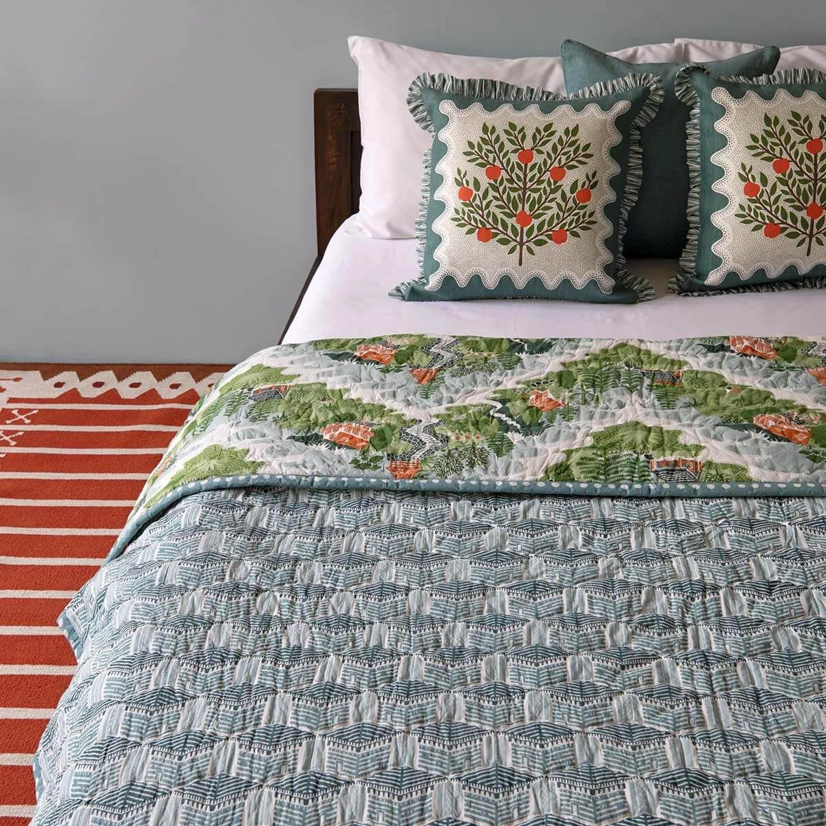 Mountain Zig Zag Quilt