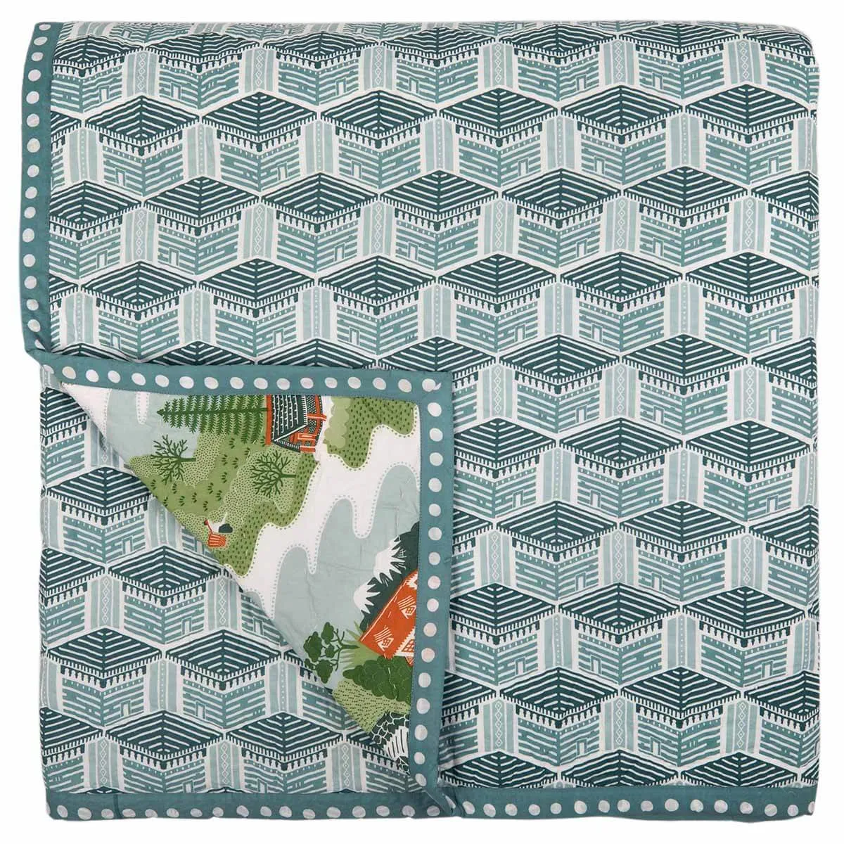 Mountain Zig Zag Quilt