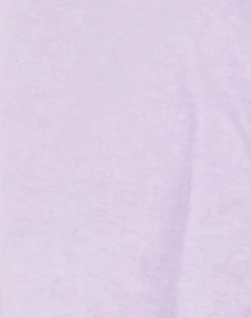 Noly Cropped Blazer in Violet