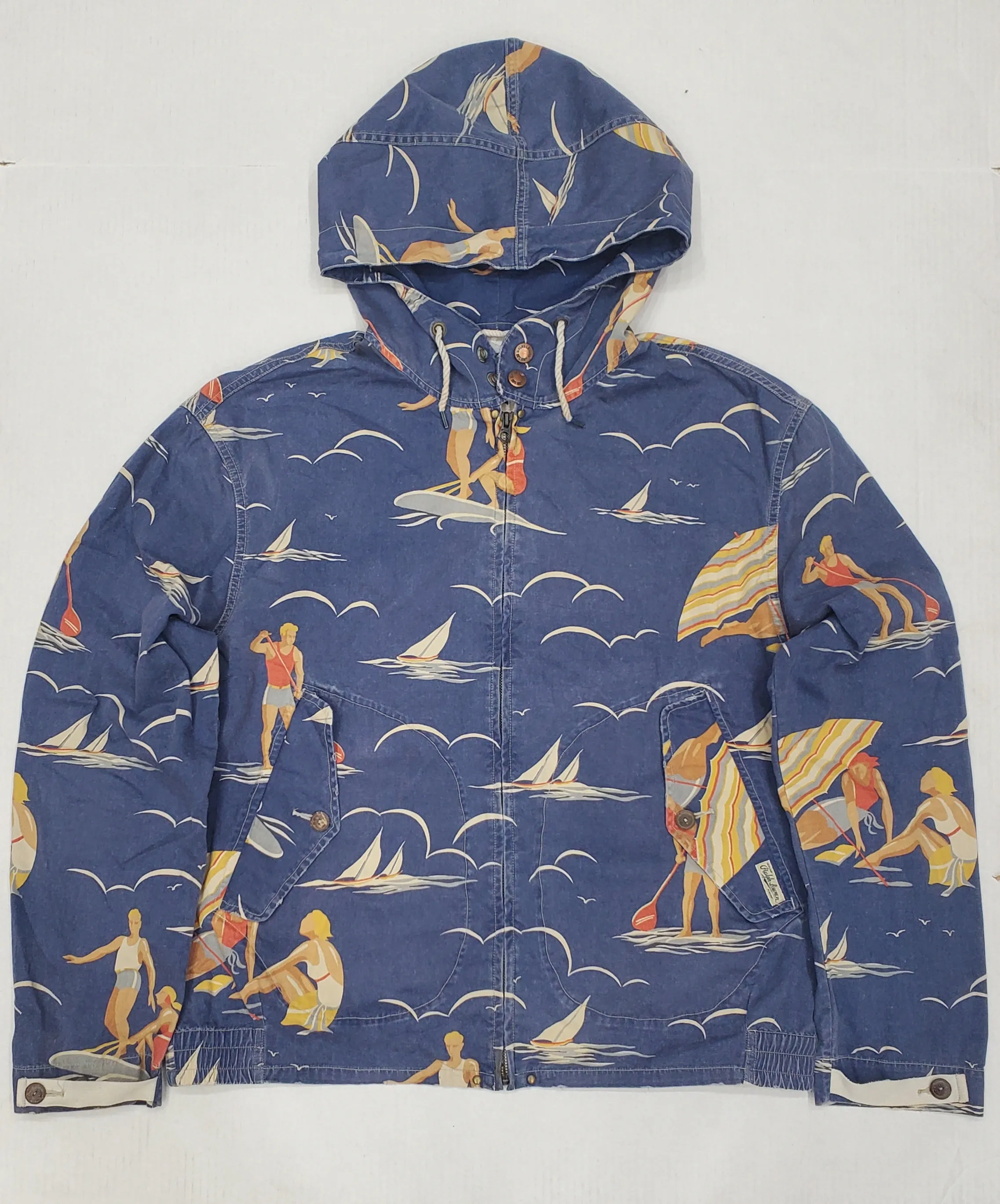 Nwt Polo Ralph Lauren Cotton Rafting Jacket
