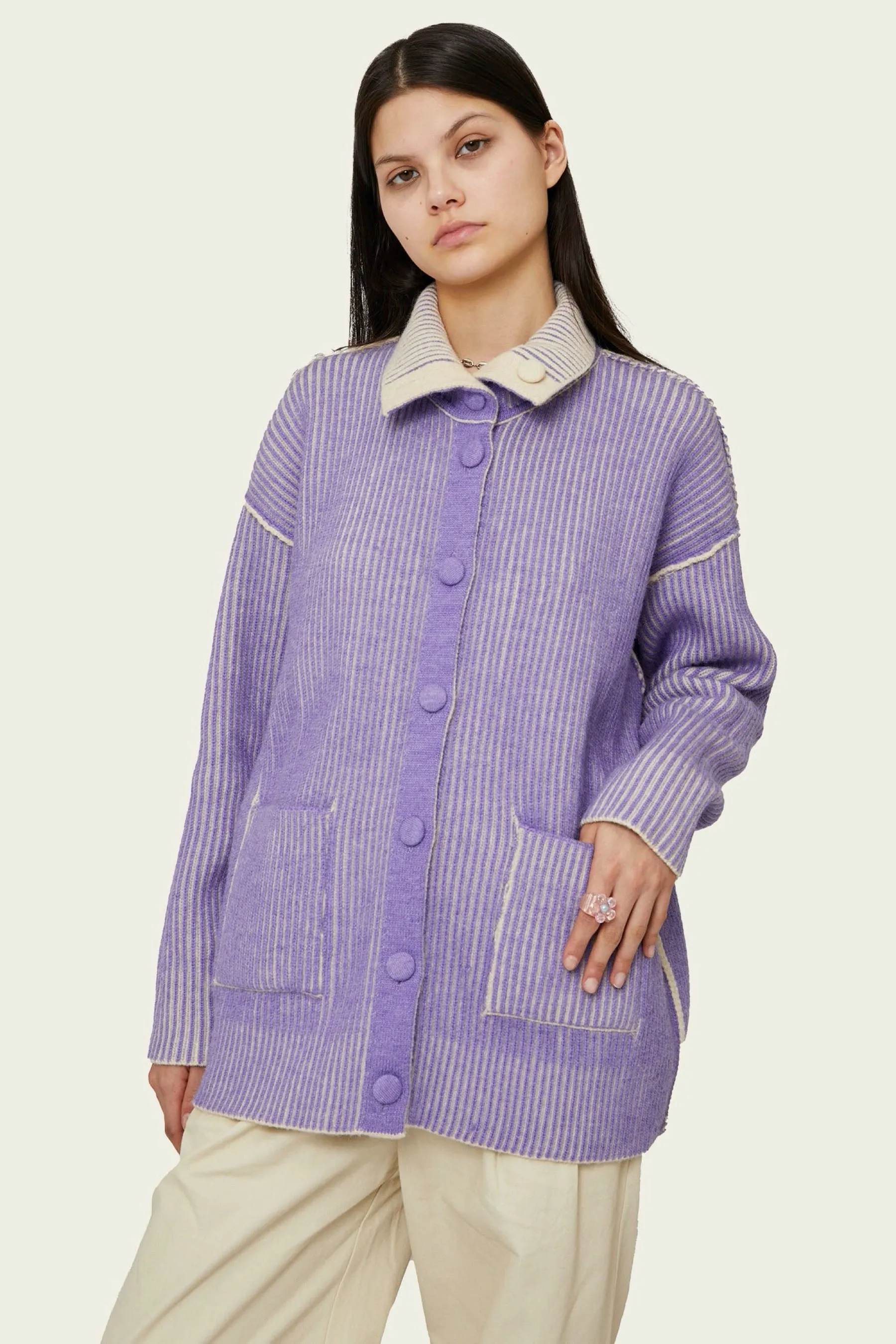 Orchid Nan Knit Jacket