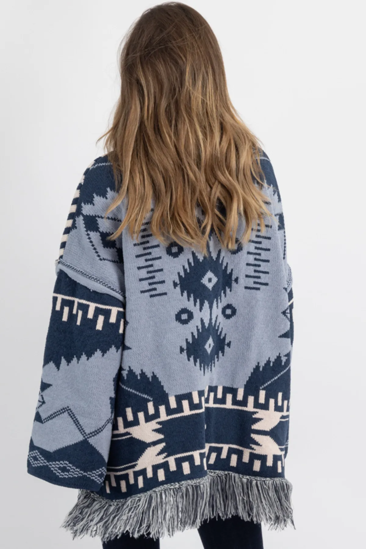 OXFORD SKY   INDIGO SWEATER