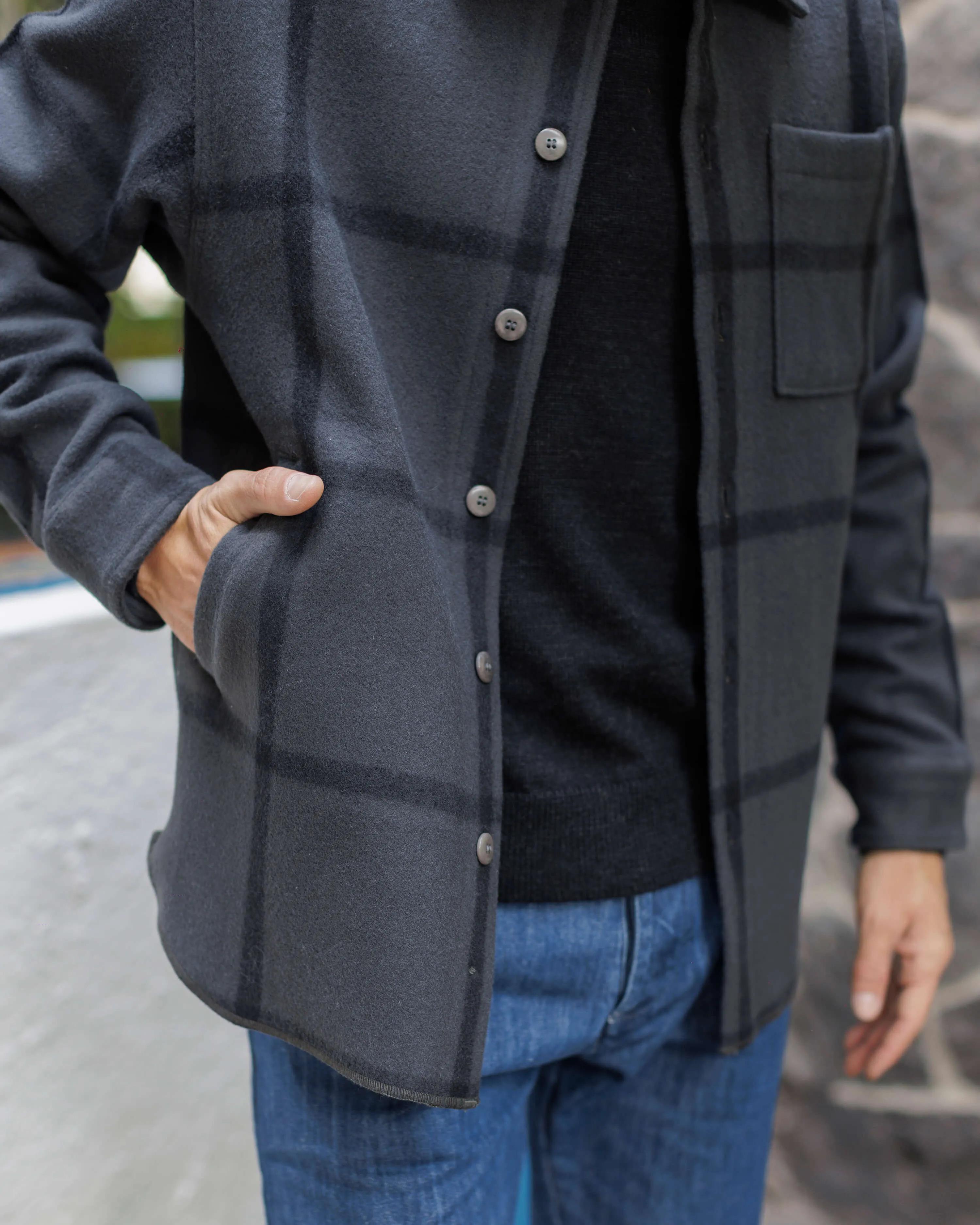 Park Shirt Jacket / Ink