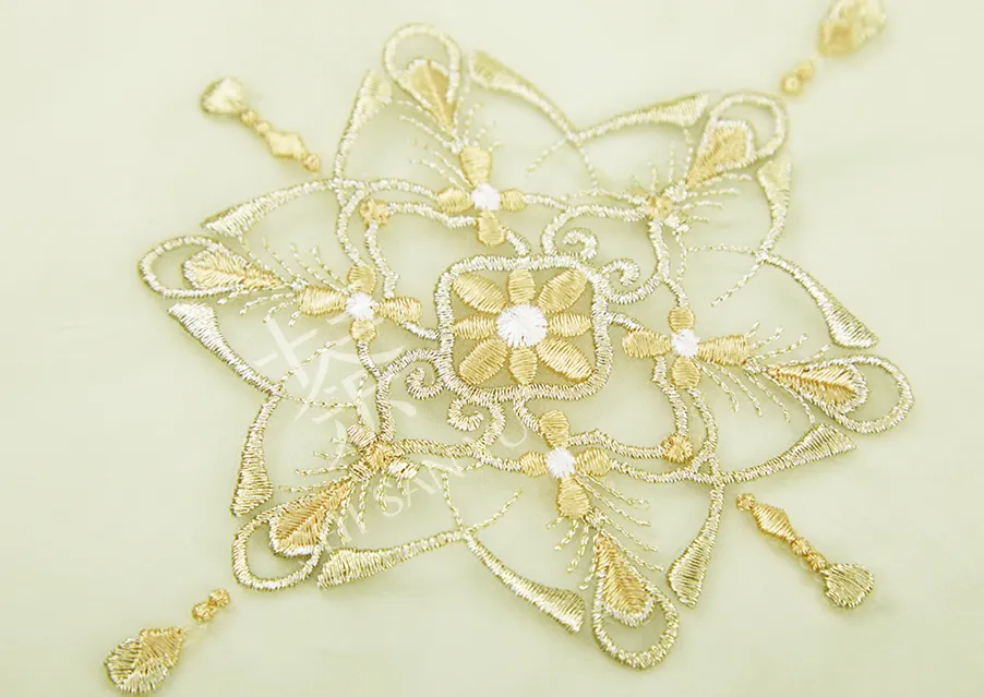Peiyu 佩玉 Jade Shawl Embroidered Pibo & Accessories Set