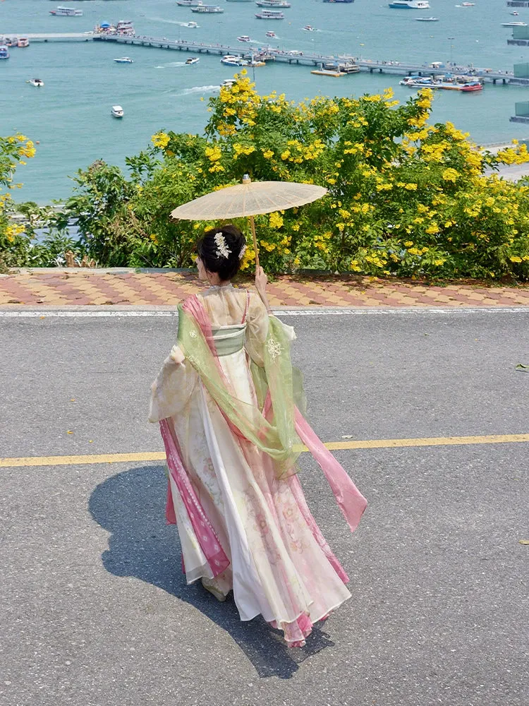 Peiyu 佩玉 Jade Shawl Embroidered Pibo & Accessories Set
