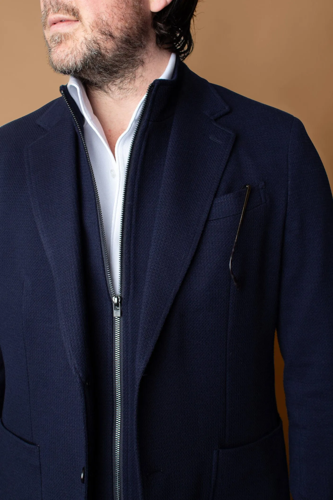 Private Product - Stretch Flannel Convertible Sport Jacket for DRock (Dan's Friend/Family)