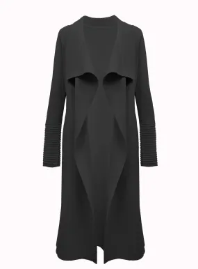 Sadie Black long cardigan