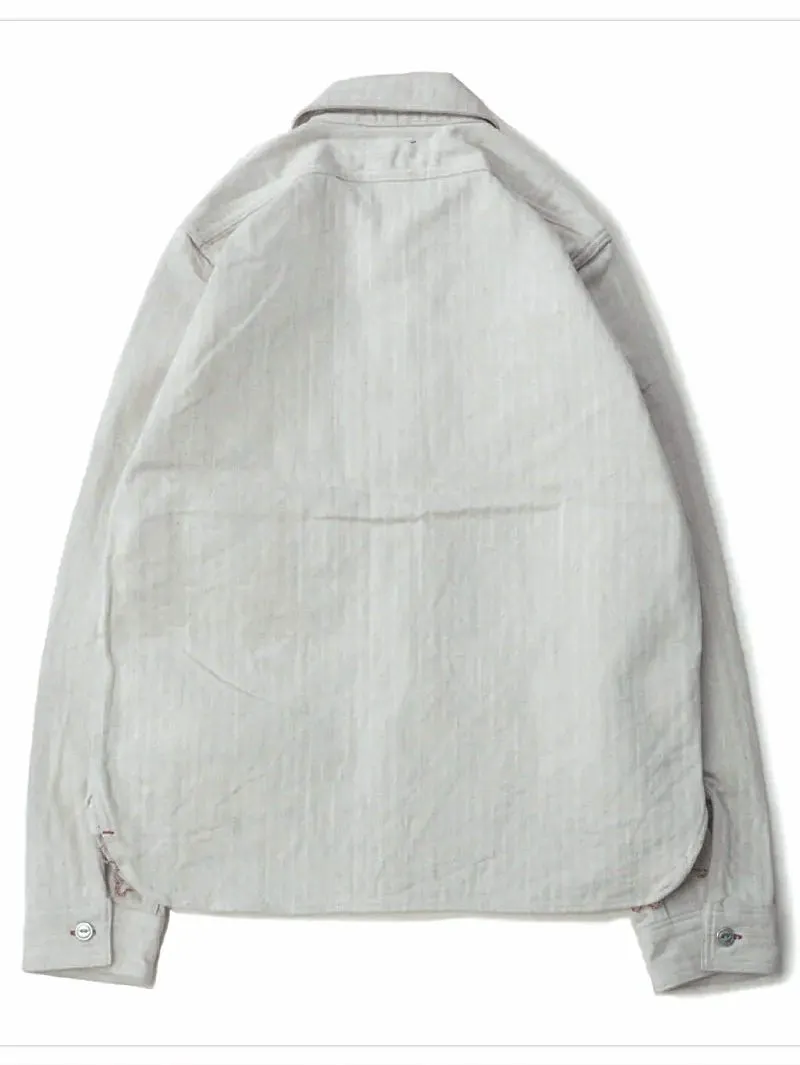 Samurai Jeans Shawl Collar Shirt