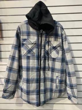 Shirt - Flannel Quilted Hooded