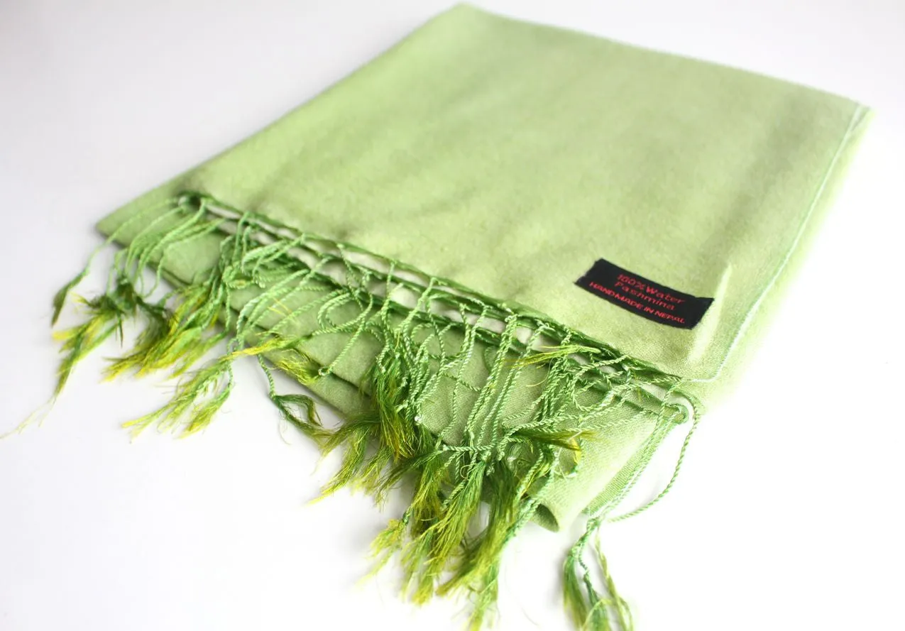 Smooth Silky Kale Water Pashmina Stoles
