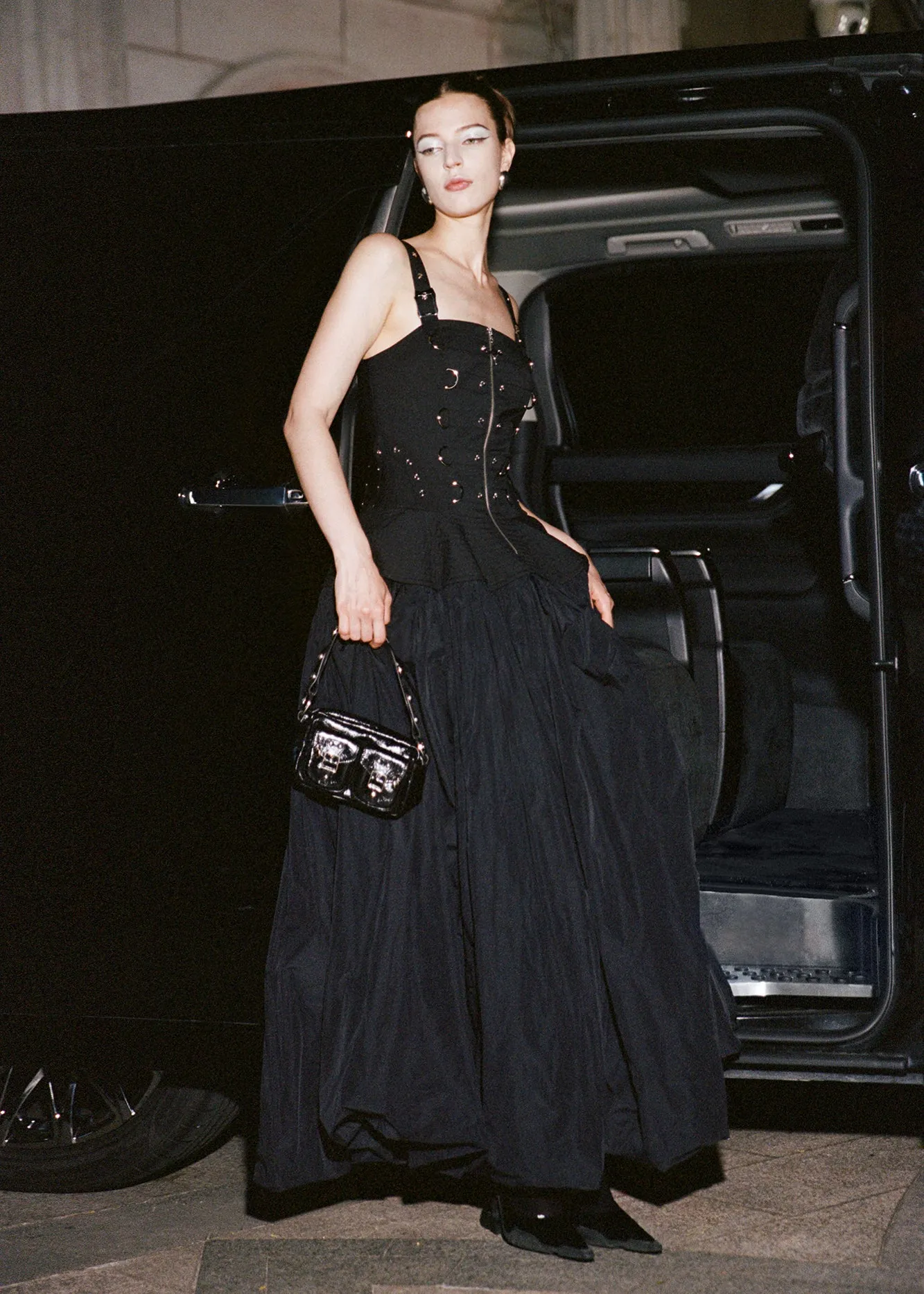 Strap and sling dress