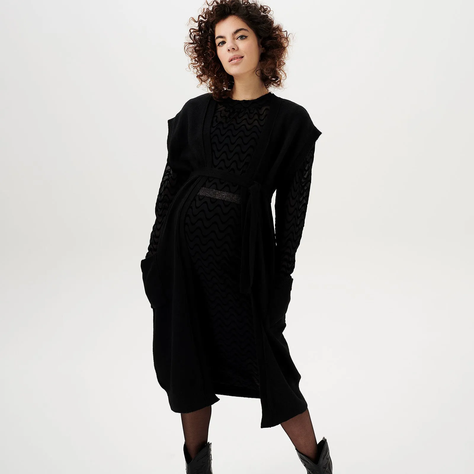 Supermom Cardigan Dunbar - Black