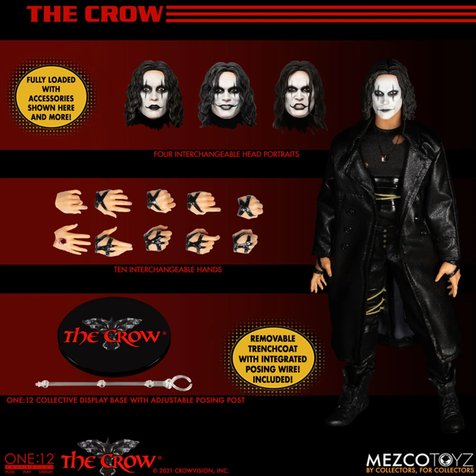 The Crow One:12 Collective Action Figure