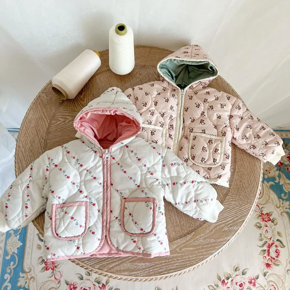 Unisex Baby Winter Hooded Coat Wholesale Baby Clothes