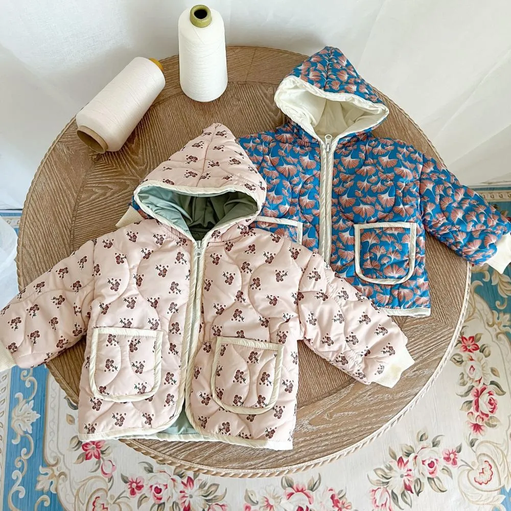 Unisex Baby Winter Hooded Coat Wholesale Baby Clothes