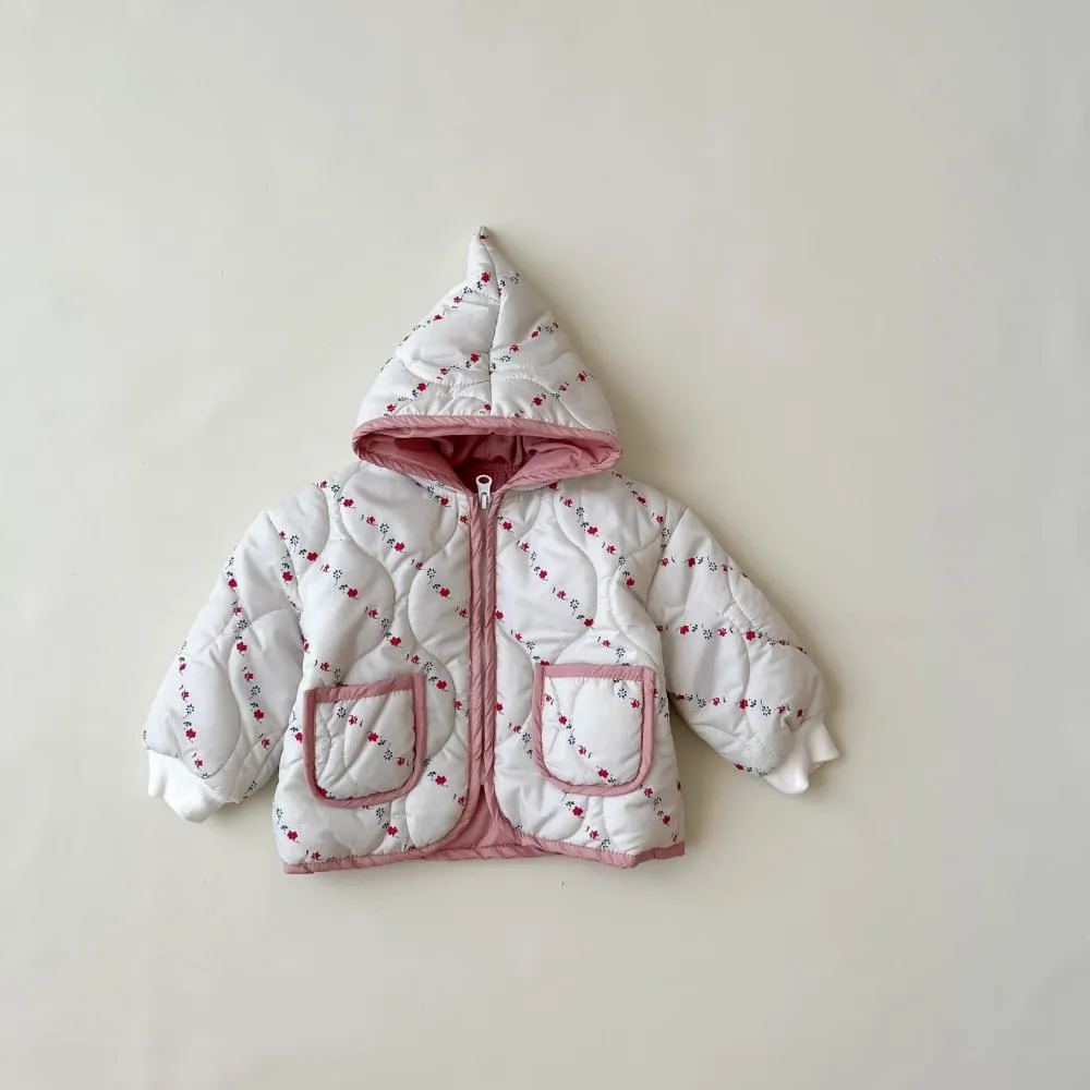 Unisex Baby Winter Hooded Coat Wholesale Baby Clothes