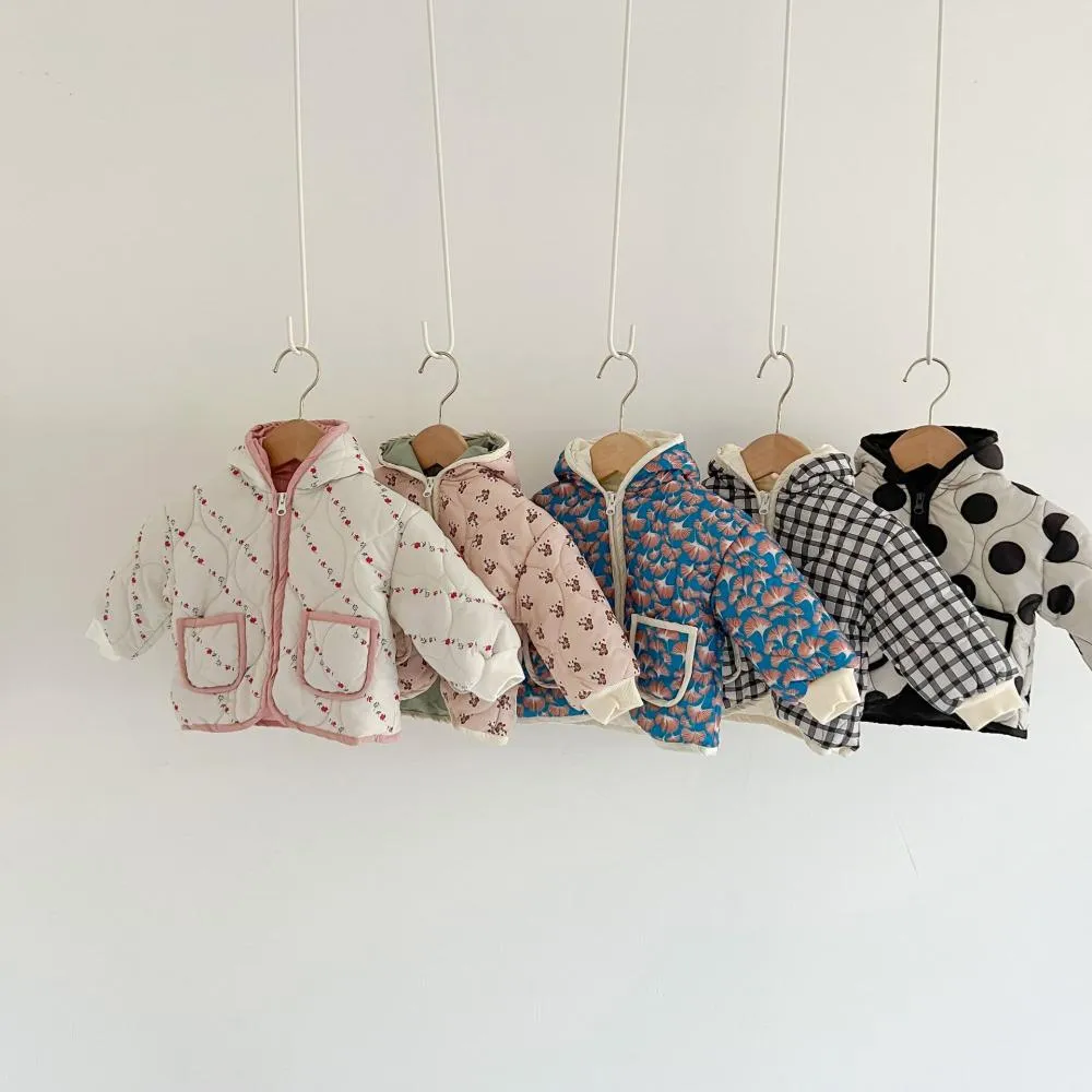 Unisex Baby Winter Hooded Coat Wholesale Baby Clothes